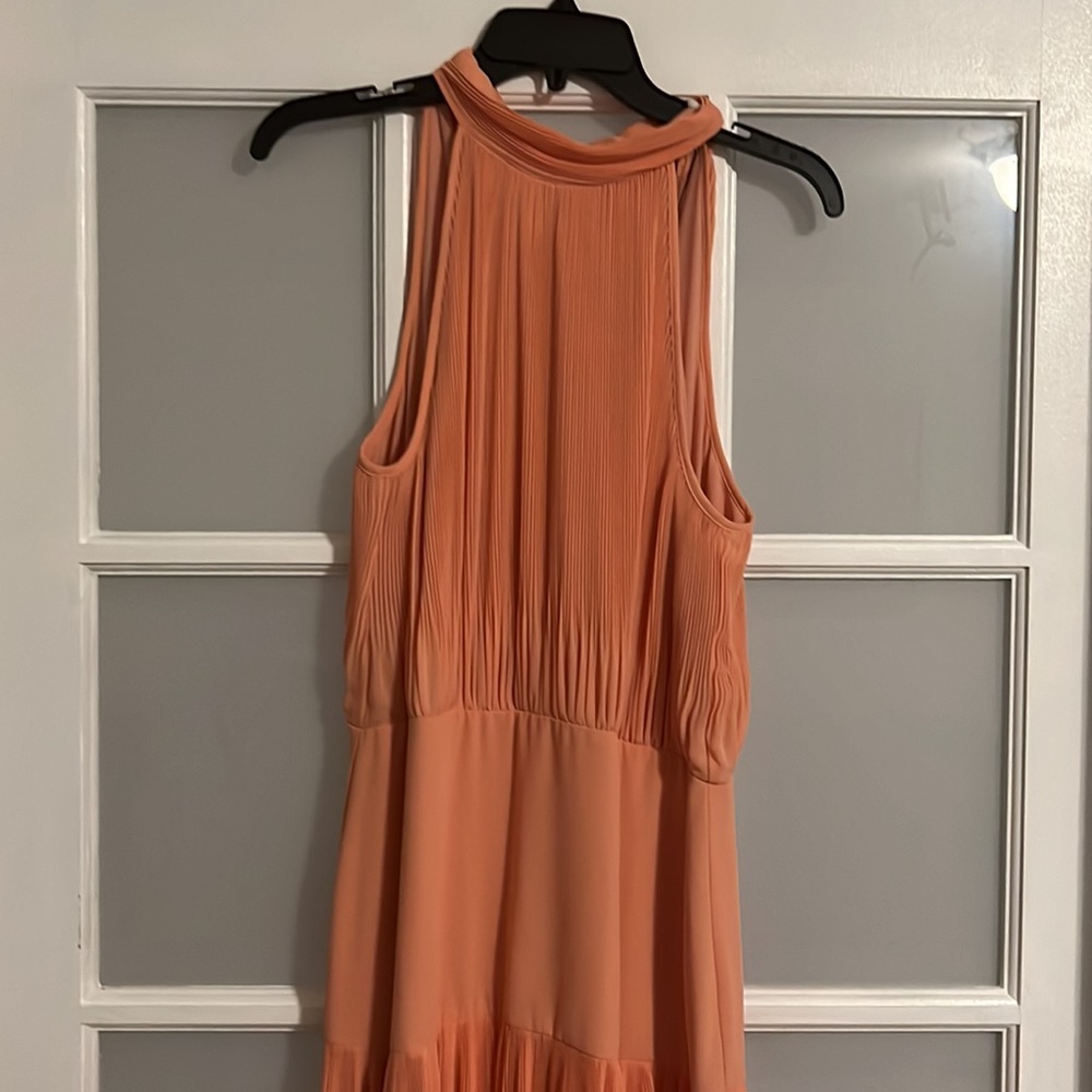 Gorgeous Lilliana Pleated Halter Maxi Dress - Picture 5 of 9